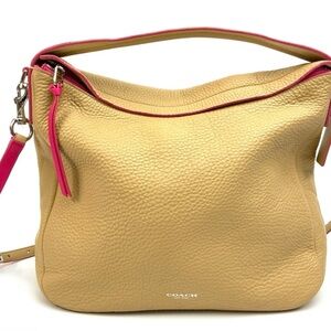 Coach Bleecker Pebbled Leather Sullivan Hobo